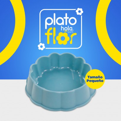 Plato Flor Pequeño -...