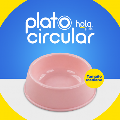 Plato Circular Clásico -...