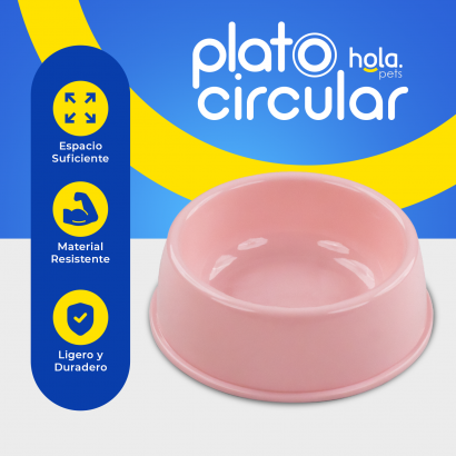 Plato Circular Clásico -...