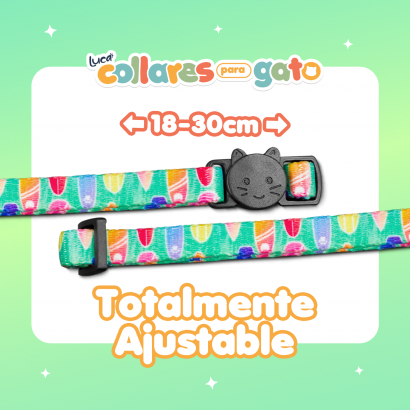 Collar para Gato - Tablas...