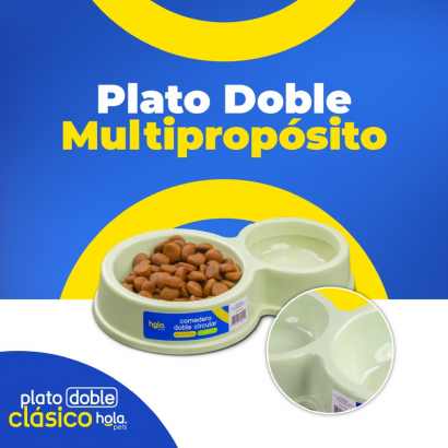 Plato Doble Circular...